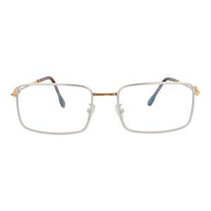 Fred Womens Square/Rectangle Gold Gold Transparent Fashion Designer Eyewear